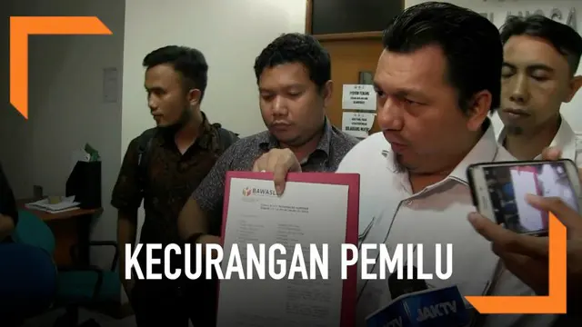 Tim Kampanye Nasional (TKN) Joko Widodo-Ma'ruf Amin mendatangi Badan Pengawas Pemilihan Umum, Jakarta. Kedatangan mereka untuk melaporkan sejumlah dugaan kecurangan pada penyelenggaraan pemilu di tujuh negara.
