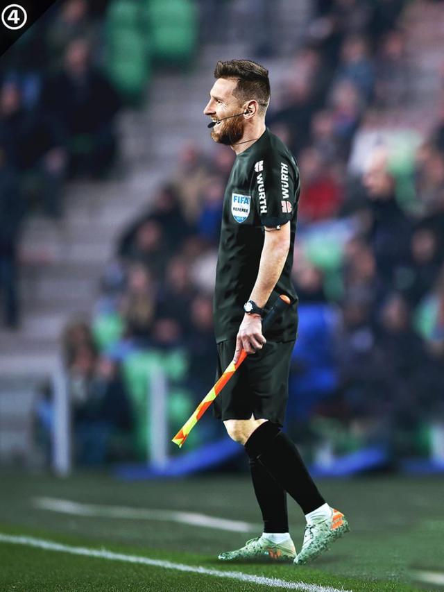 Editan Pesepak Bola Jadi Wasit Ini Bikin Ketawa Geli