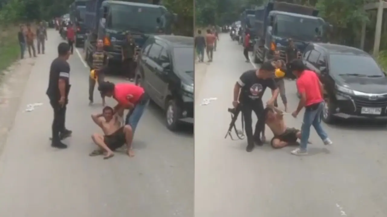 Penangkapan begal di Lampung
