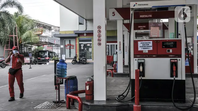 Pertalite Kosong di Sejumlah SPBU Jakarta