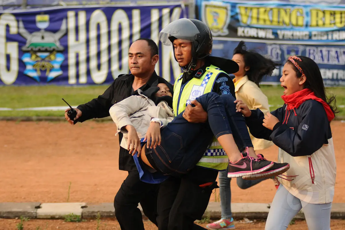 Euforia Bobotoh Saat Persib Bungkam Barito Putera