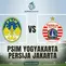 Ilustrasi PSIM Yogyakarta versus Persija Jakarta, BRI Super League. (Bola.com/AI)