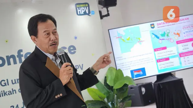Ketua Umum Perkumpulan Obstetri dan Ginekologi Indonesia (POGI), Prof. Dr. dr. Yudi Mulyana Hidayat, Sp.OG(K)-Onk (Foto: Aditya Eka Prawira/Liputan6.com)