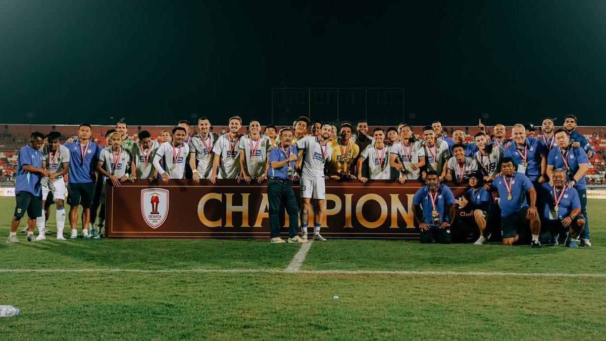 Raih Gelar Dewata Challenge Series 2026, Mentalitas Persib Terbukti Lagi