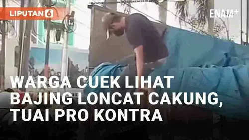 VIDEO: Viral Bajing Loncat Beraksi di Kemacetan Cakung, Warga Cuek Hingga Tuai Pro Kontra