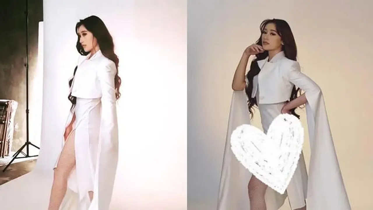 6 Pemotretan Terbaru Amanda Caesa, Tampil Menawan dengan Dress High Slit