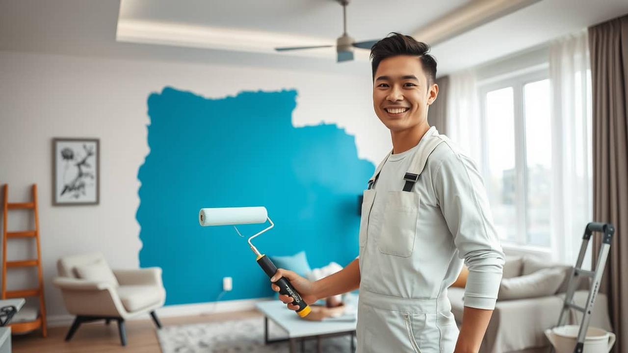 tips mengecat tembok