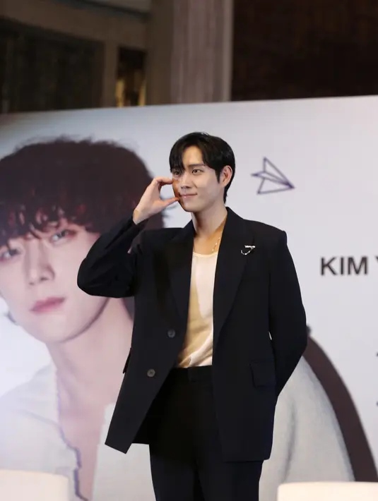 Ini merupakan fanmeeting pertama pemeran drama The Penthouse tersebut di Indonesia. Ia senang akhirnya bertemu langsung dengan fans. [Dok/ Sweet Escape]