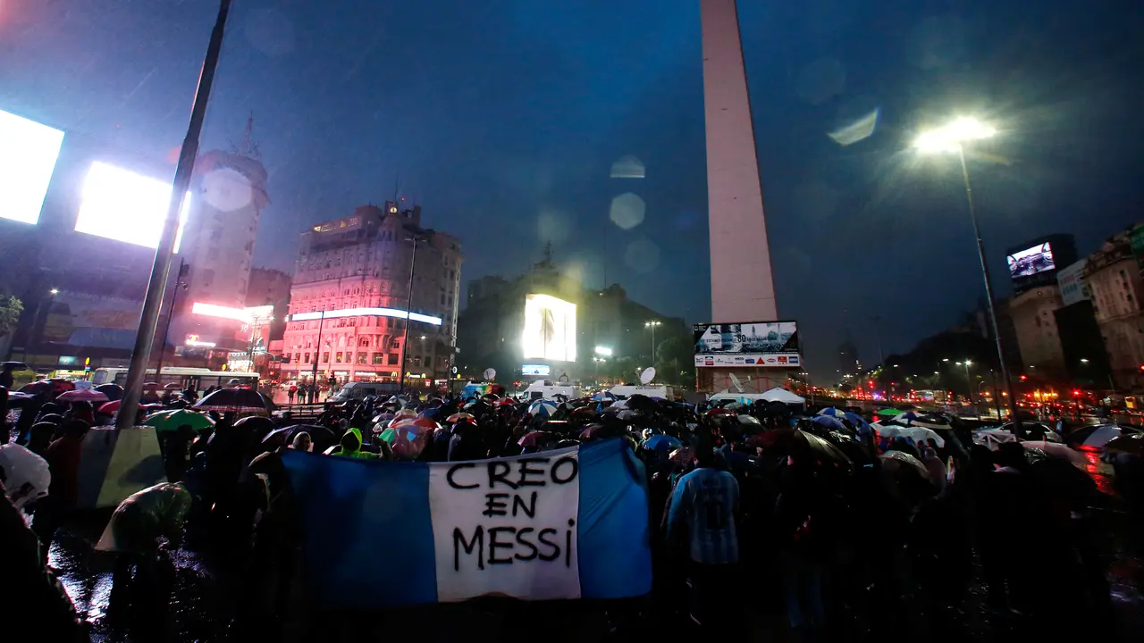 Demonstrasi Lionel Messi