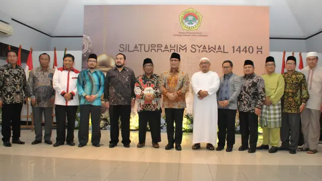 Menyatukan Elemen Bangsa, Pimpinan MPR Dan LDII Silaturahim Syawal