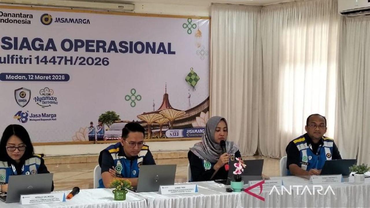 Jasamarga Prediksi Volume Kendaraan Tol Belmera Naik 4,93 Persen Saat Lebaran 2026