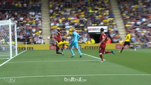 Berita video highlights Premier League antara Watford Vs Liverpool yang berakhir dengan skor 3-3, Sabtu (12/8/2017)