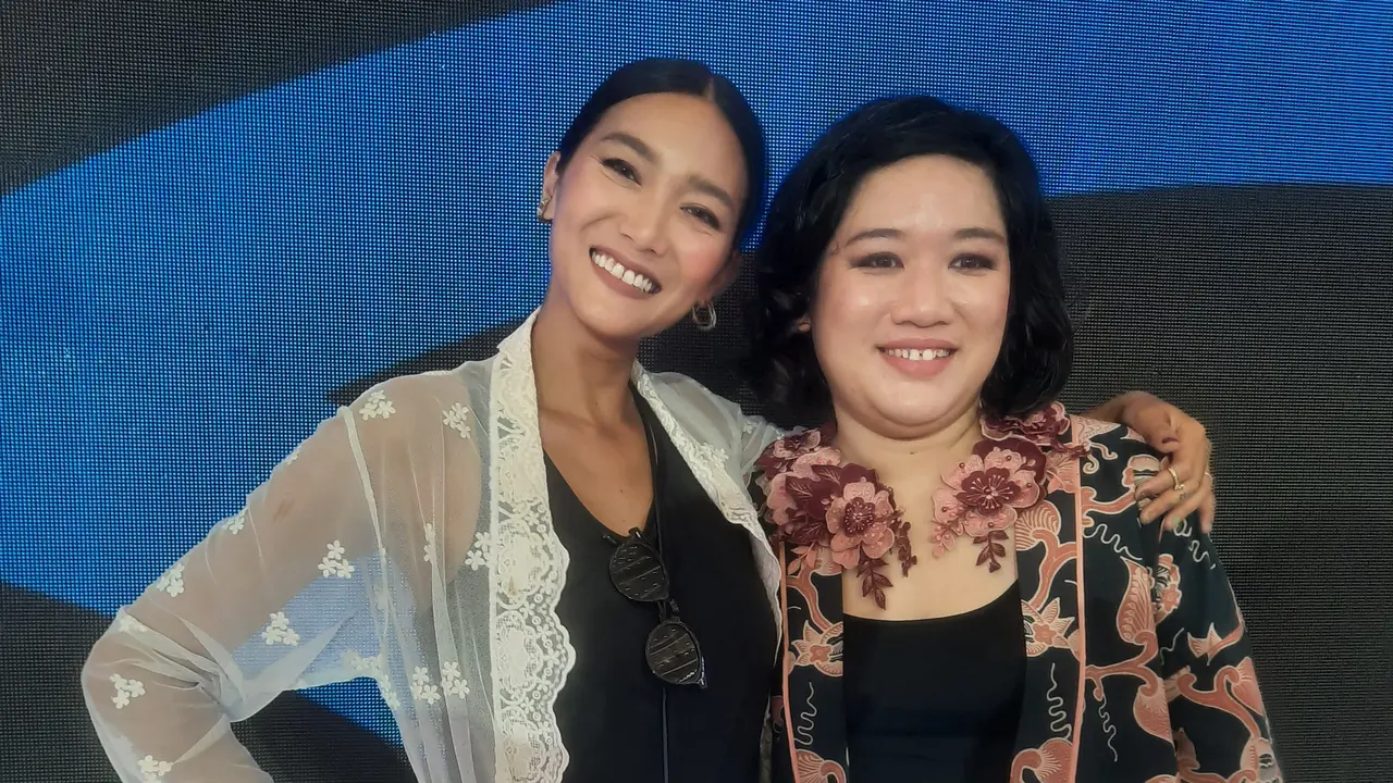 Amanda Hartono dan Dominique Diyose.
