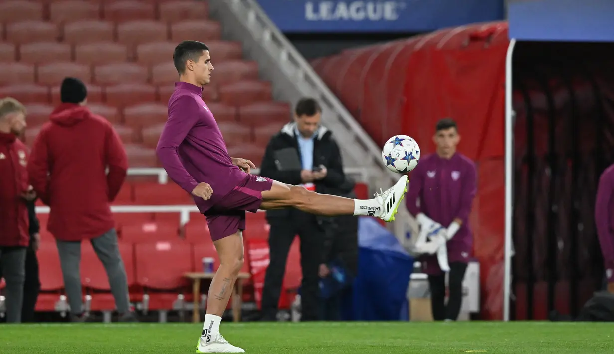 Sementara itu, Sevilla belum menang di Liga Champions musim ini. (Glyn KIRK / AFP)