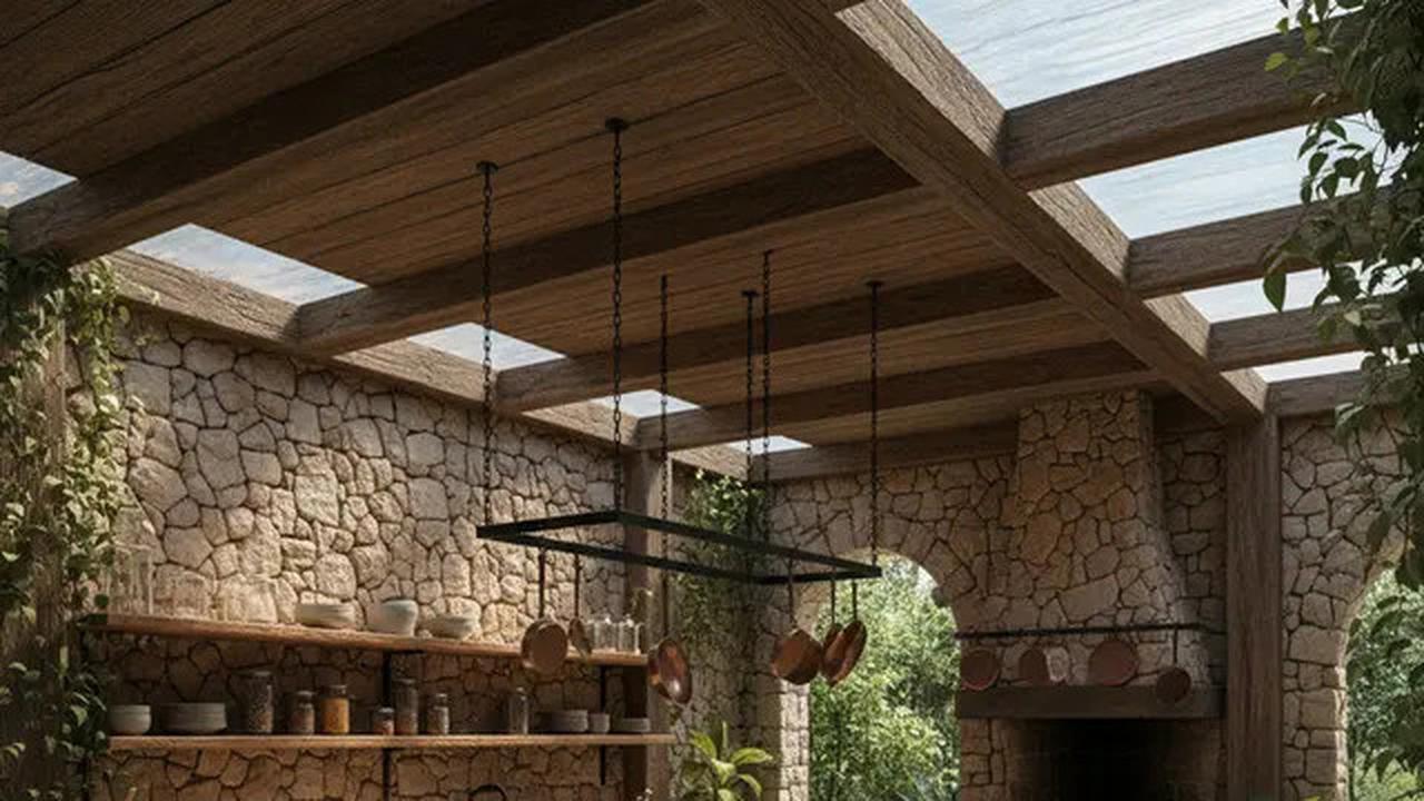 7 Desain Dapur Semi Outdoor Tanpa Kitchen Set: Solusi Modern, Estetis, dan Fungsional