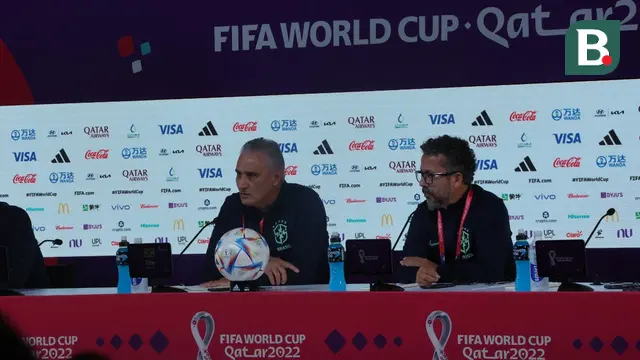 Konferensi Pers Timnas Brasil