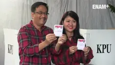 Djarot yang nyoblos ditemani sang istri mengungkapkan keyakinan pada pilkada kali ini.