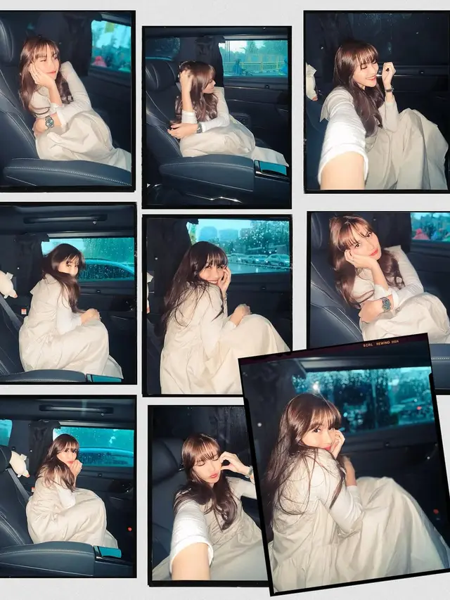 Potret Ayu Ting Ting Sambut Tahun Baru 2025 dengan Gaya Rambut Berponi ala Eonni Korea