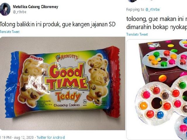 Warganet Ramai Ramai Nostalgia Snack Zaman Dulu Bikin Kangen Masa Sd Citizen6 Liputan6 Com