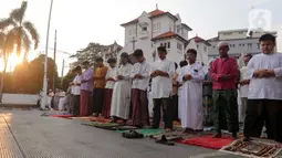 Lokasi ini rutin digunakan sebagai tempat salat salat Idul Adha maupun Idul Fitri pada setiap tahunnya. (Liputan6.com/Herman Zakharia)