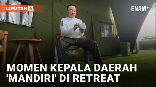  Tanpa Ajudan, Momen Kepala Daerah Harus Beres-beres Sendiri saat Retreat di Magelang