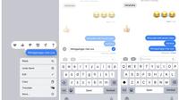 mengubah pesan di iMessage versi iOS 16 (Liputan6.com/ Agustin Setyo W)