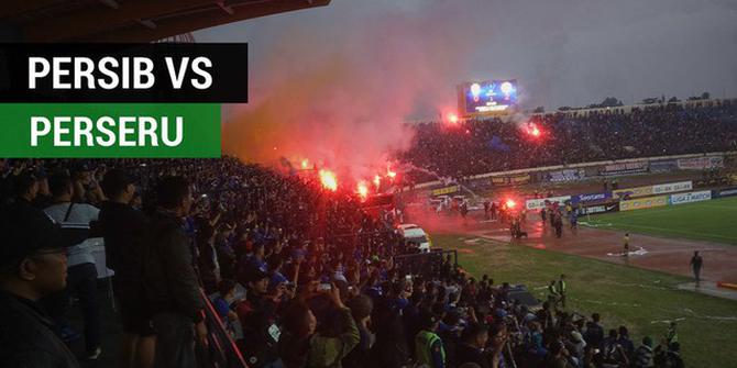 VIDEO: Highlights Liga 1 2017, Persib Vs Perseru 0-2