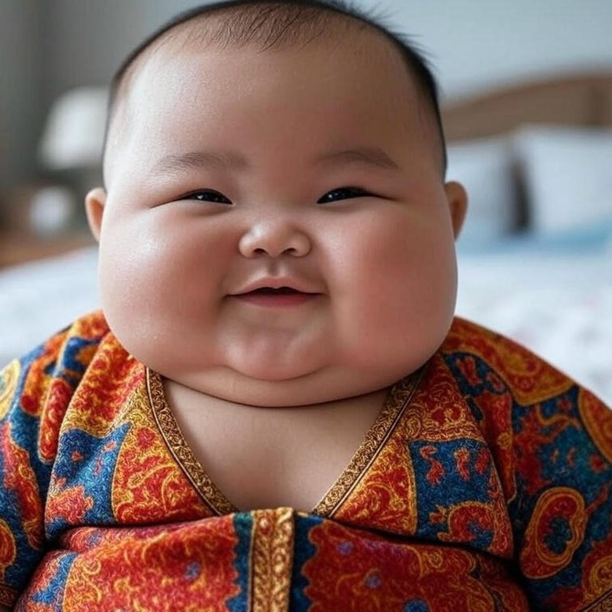 Ilustrasi Bayi Obesitas
