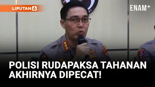 VIDEO: Polisi yang Rudapaksa Tahanan Dipecat!