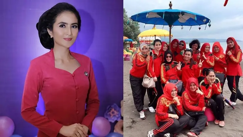 Jarang Muncul di TV, Ini 6 Potret Kadek Devi Kumpul dengan Ibu Bhayangkari