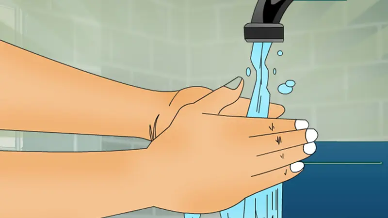 [INFOGRAFIS] Cara Mencuci Tangan yang Benar