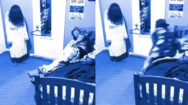 Bukan Lari Menjauh, Reaksi Pria Saat Melihat Hantu Ini Justru Kocak
