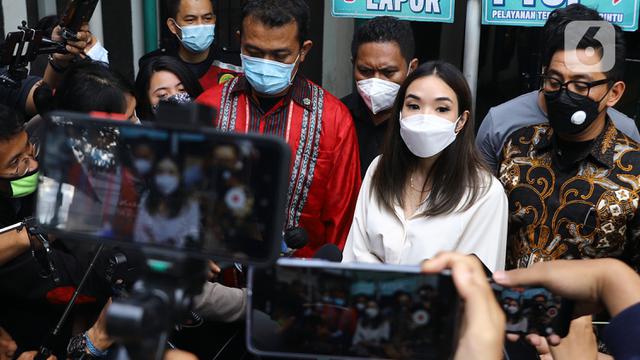 FOTO: Gisel Jadi Saksi Sidang Penyebar Video Syurnya dengan Nobu
