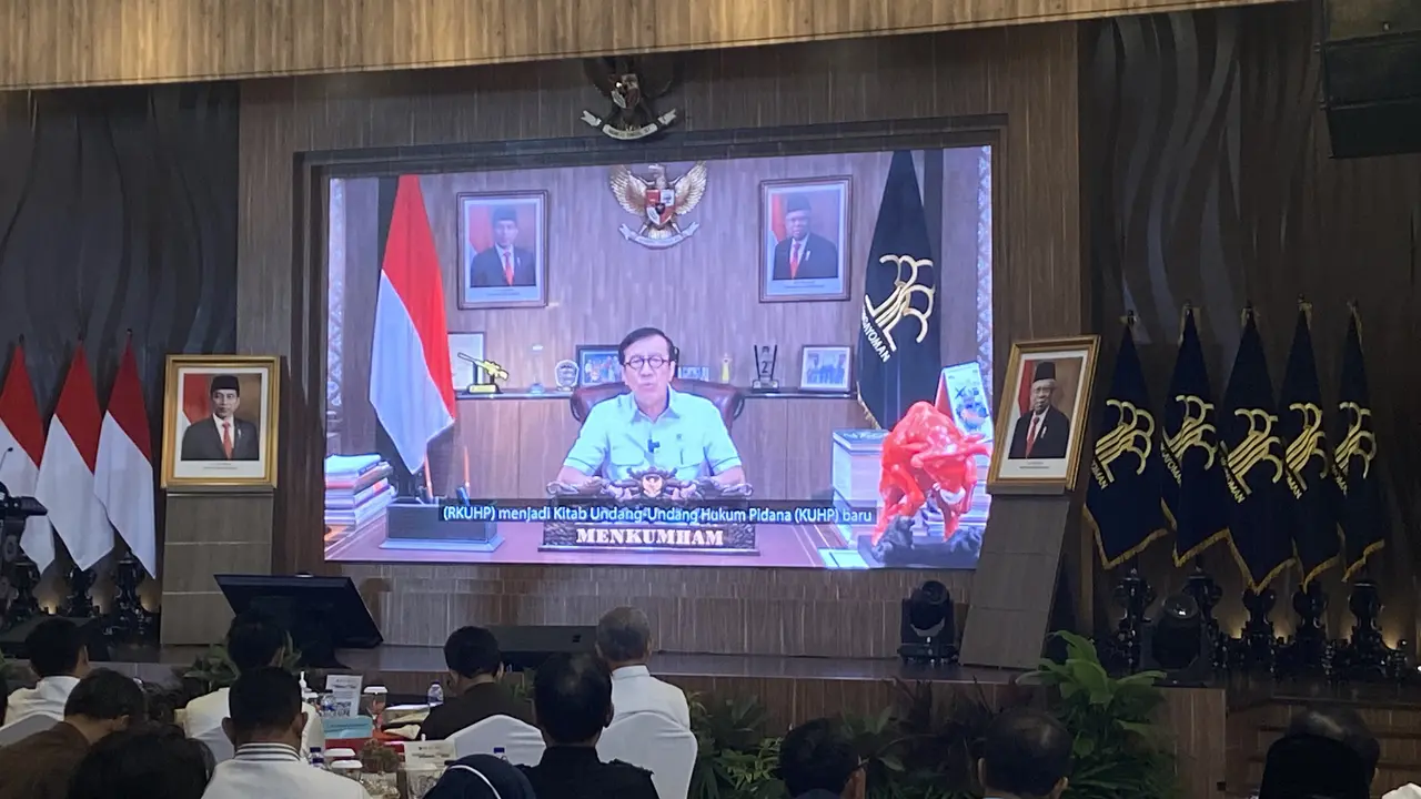 Menteri Hukum dan Hak Asasi Manusia (HAM) Yasonna Laoly