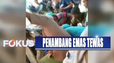 Diduga mereka tewas tersengat aliran listrik dari genset yang digunakan untuk menambang.