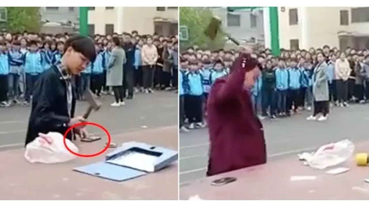 Ketahuan Membawa Handphone ke Sekolah, Siswa Ini Dapat Sanksi yang Mengejutkan