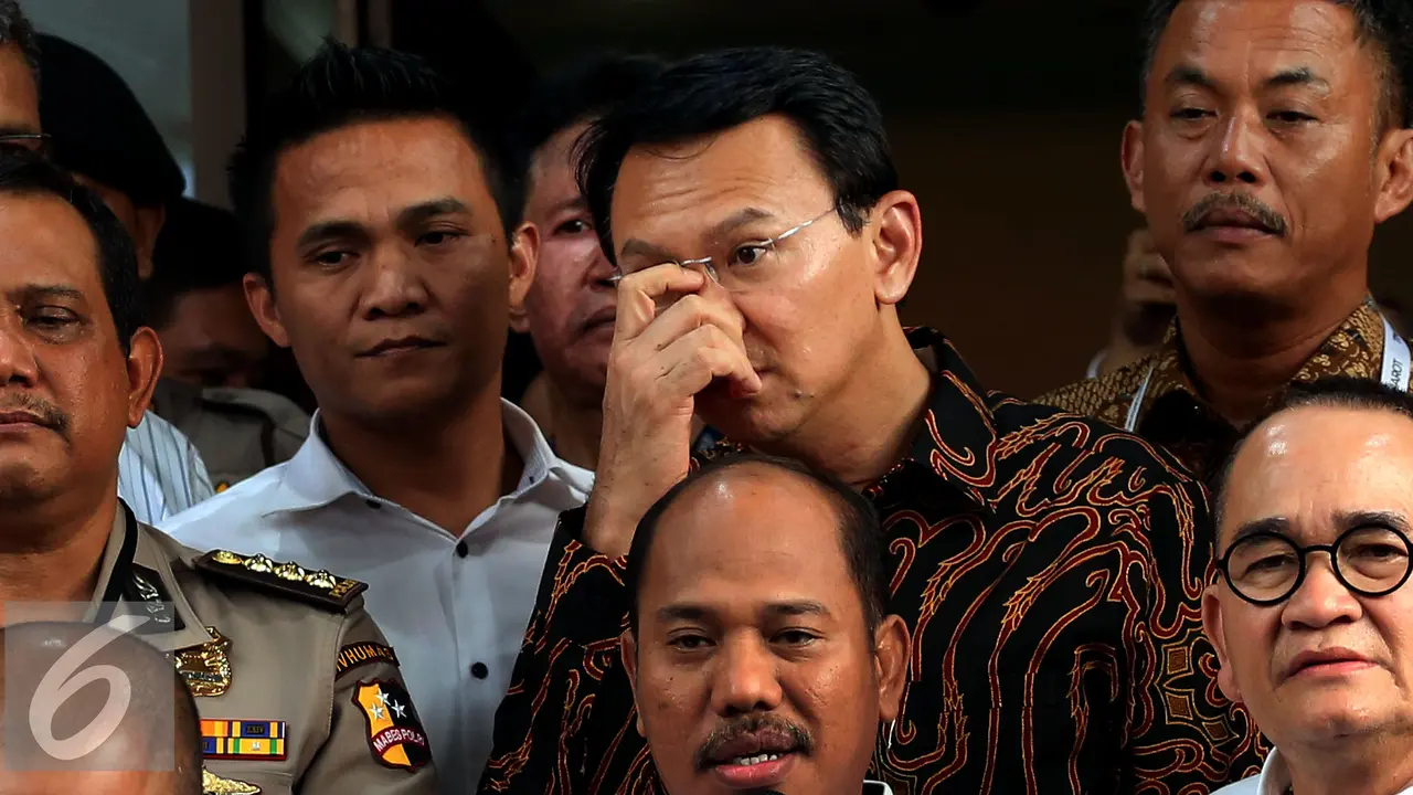 20161107- Ekspresi Ahok Usai Diperiksa Bareskrim-Jakarta- Johan Tallo