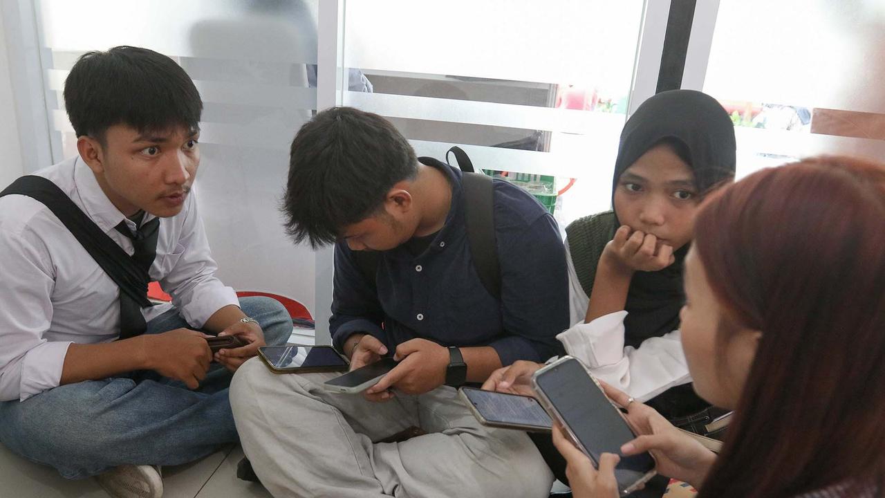 FOTO: Job Fair Jakarta Dipadati Pencari kerja