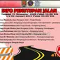 Peta pengalihan arus lalu lintas di kota Semarang pada malam pergantian tahun baru 2021. (foto: dok.Pemkot Semarang/kusfitriyah marstyasih)