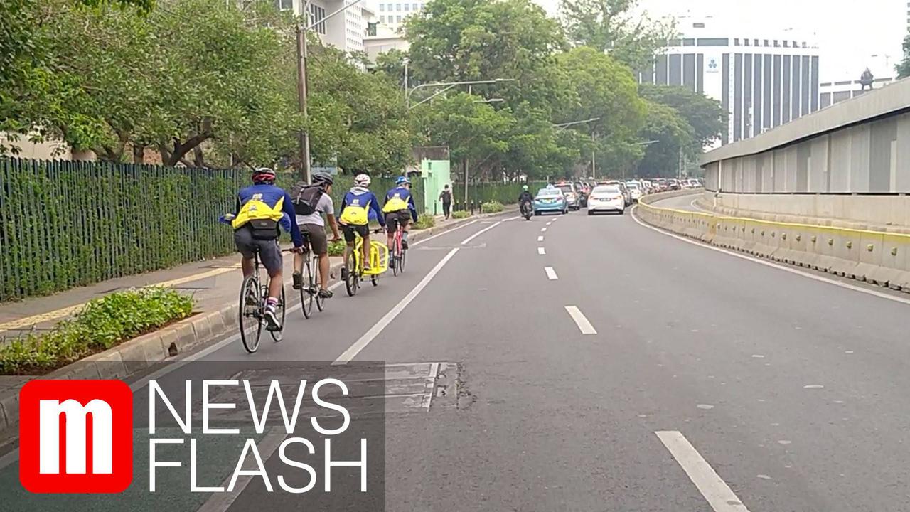 VIDEO: Kekhawatiran Pesepeda Jika Jalur Sepeda Masih Bersinggungan Dengan Jalan Raya
