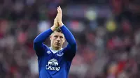 3. Ross Barkley (Everton) - Menolak memperpanjang kontrak demi inigin bergabung bersama Chelsea membuat pelatih Ronald Koeman ingin menjualnya. Namun sayang cedera yang menimpanya membuat sang pemain harus bertahan di Everton. (AFP/Ben Stansall)