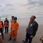 Seorang warga hilang tenggelam terseret ombak di Pantai Mliwis, Kebumen. (Foto: Liputan6.com/Basarnas Cilacap)