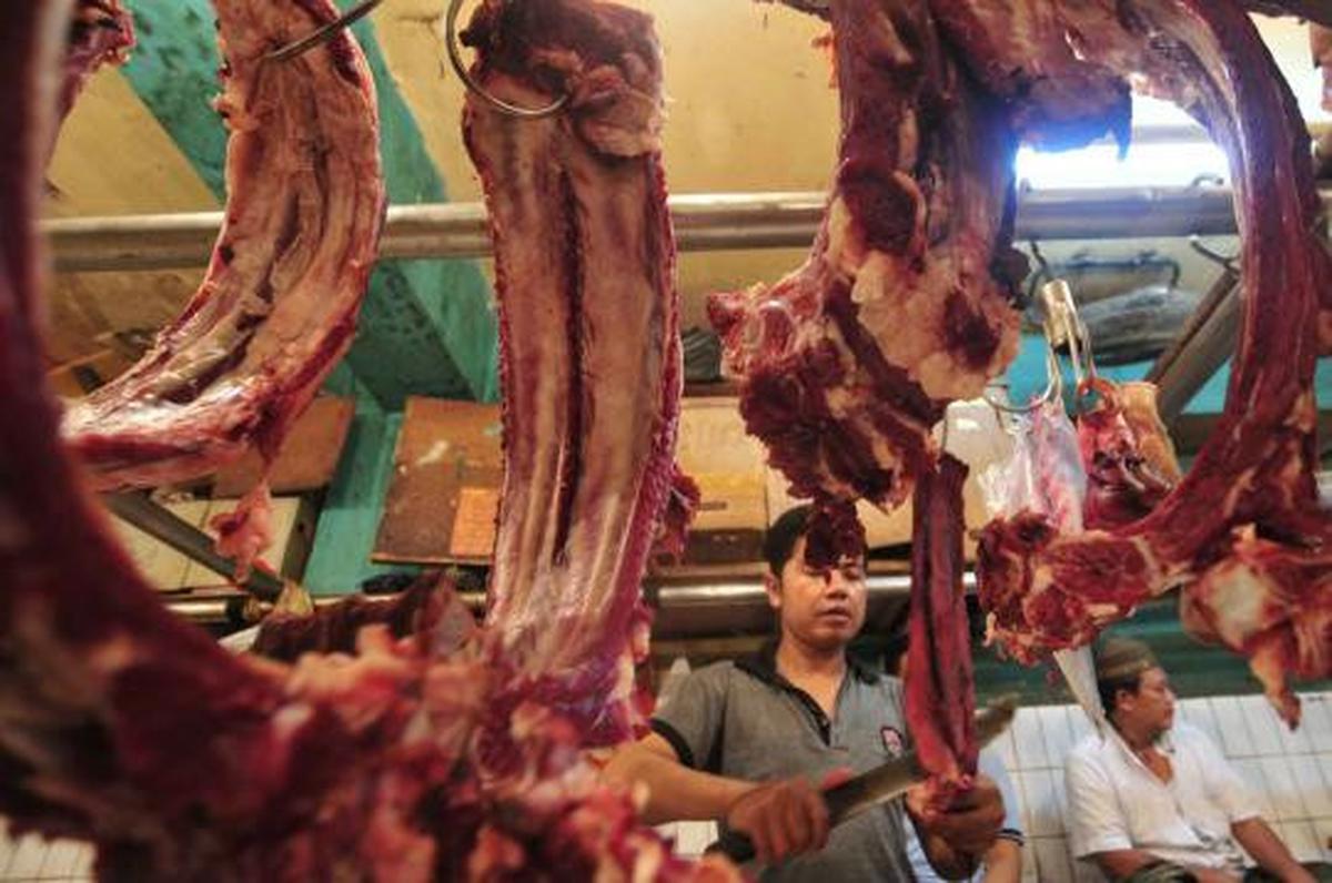 Stok daging sapi dipastikan aman jelang lebaran