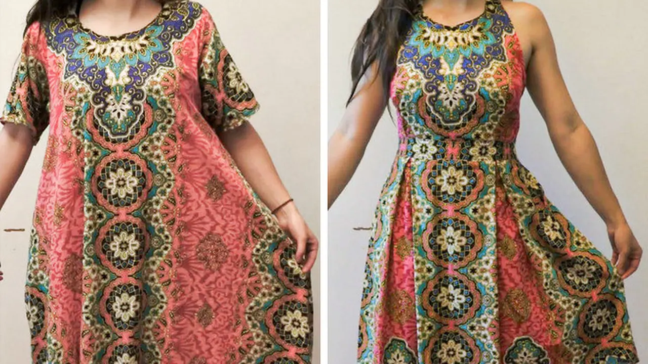 kreasikan baju bekas