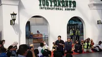 Menteri BUMN Erick Thohir menghadiri acara Cultural Peformance di Bandara Internasional Yogyakarta pada Rabu (22/6/2022) (Photo dok. BUMN)