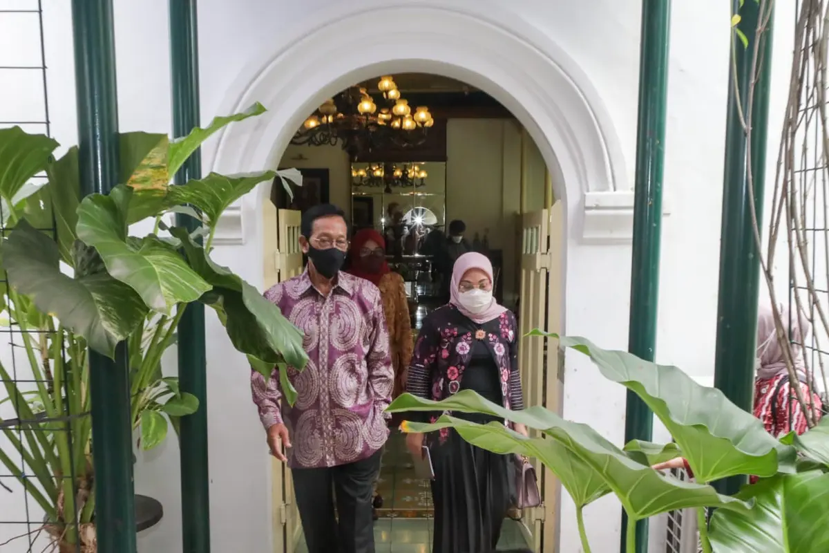 DIY Tuan Rumah G20, Menaker Ida Sowan ke Sultan HB X