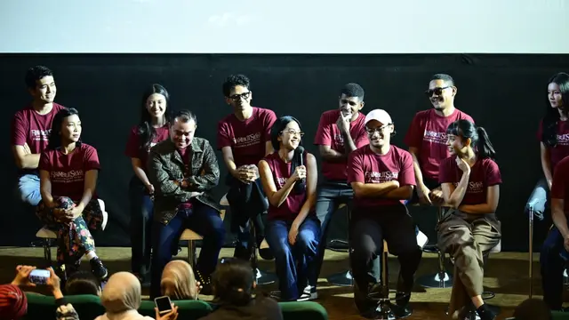 Konferensi pers Rambut Sewu: Satu Langkah Getih (Mika Entertainment)