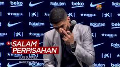 Berita VIdeo Menahan Tangis, Luis Suarez Pamit dari Barcelona