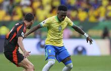 Hasil Brasil Vs Kolombia: Gol Vinicius Junior saat Injury Time Bawa Kemenangan Tim Samba 2-1