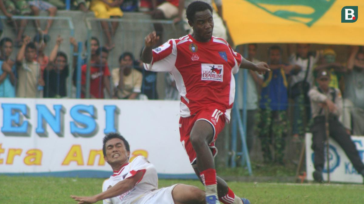 Kabar Duka! Playmaker Hebat Liga Indonesia Era 2000-an John Tarkpor Sonkaliey Meninggal Dunia